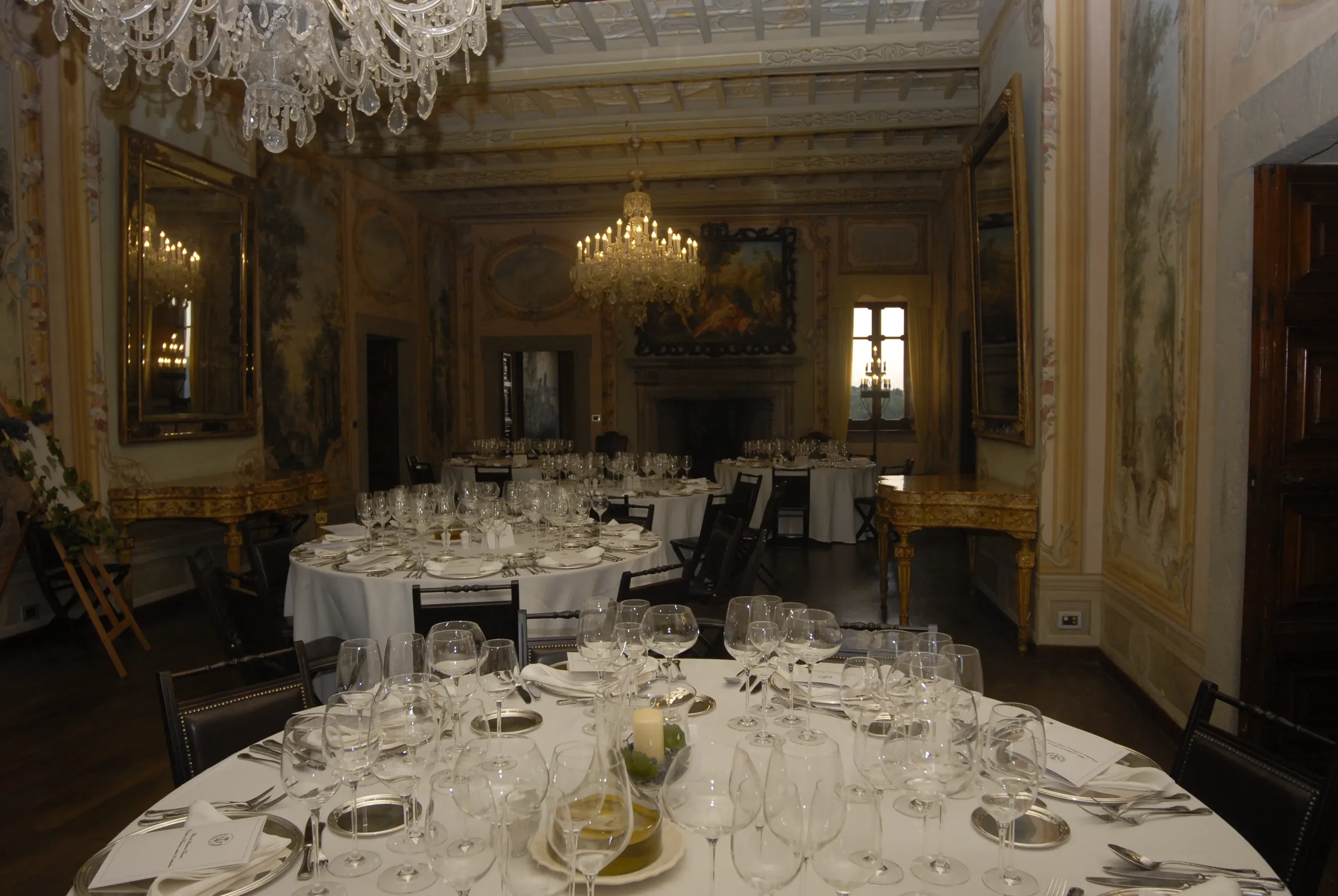 The restaurant of the Principato di Parrano
