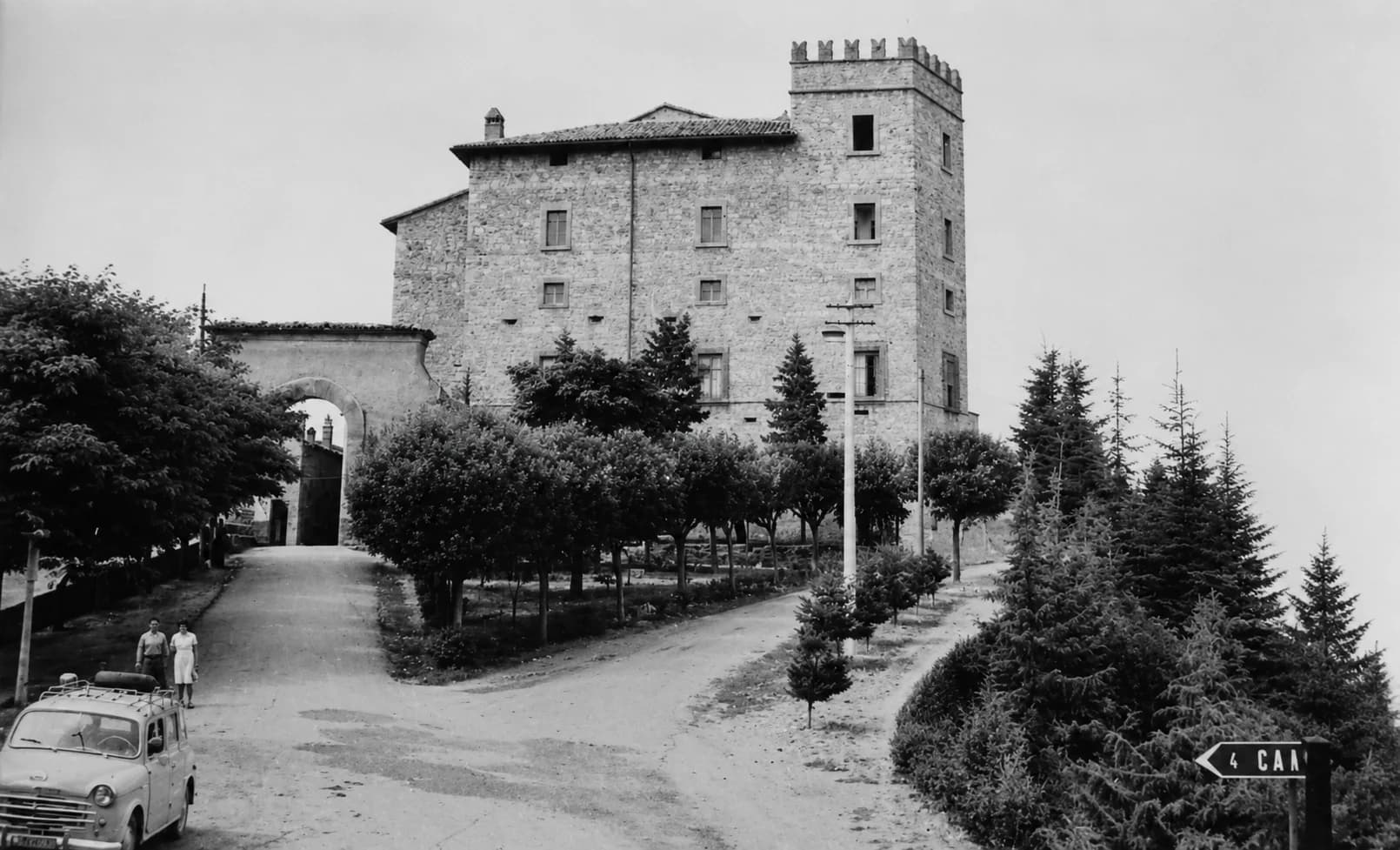 Historic photograph of Principato di Parrano