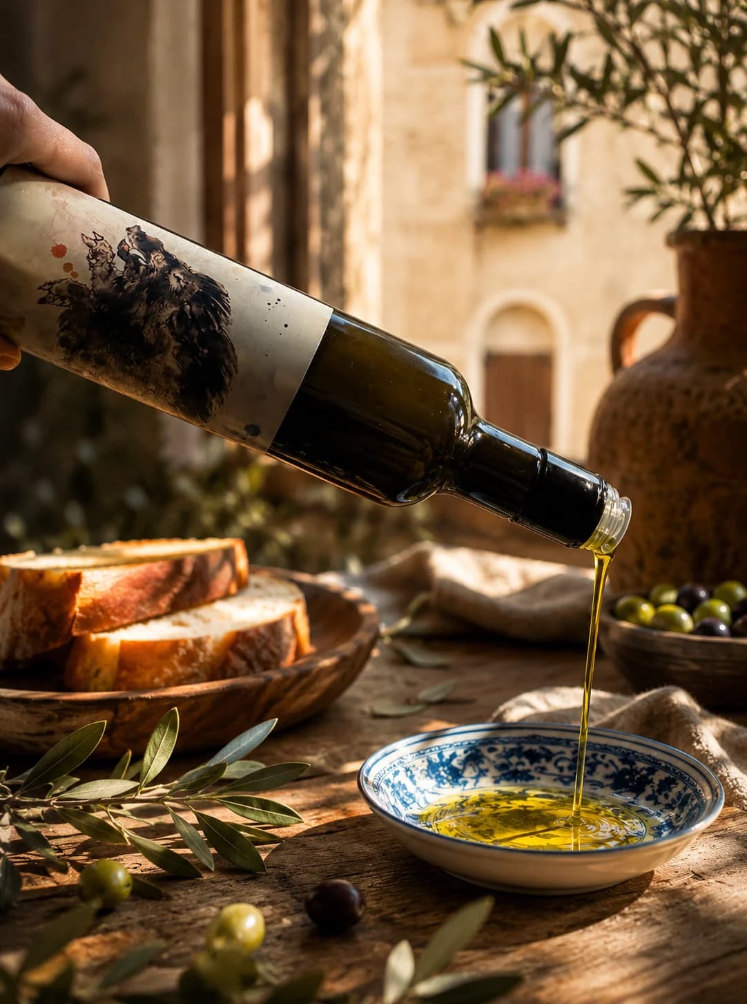 Extra virgin olive oil of Principato di Parrano