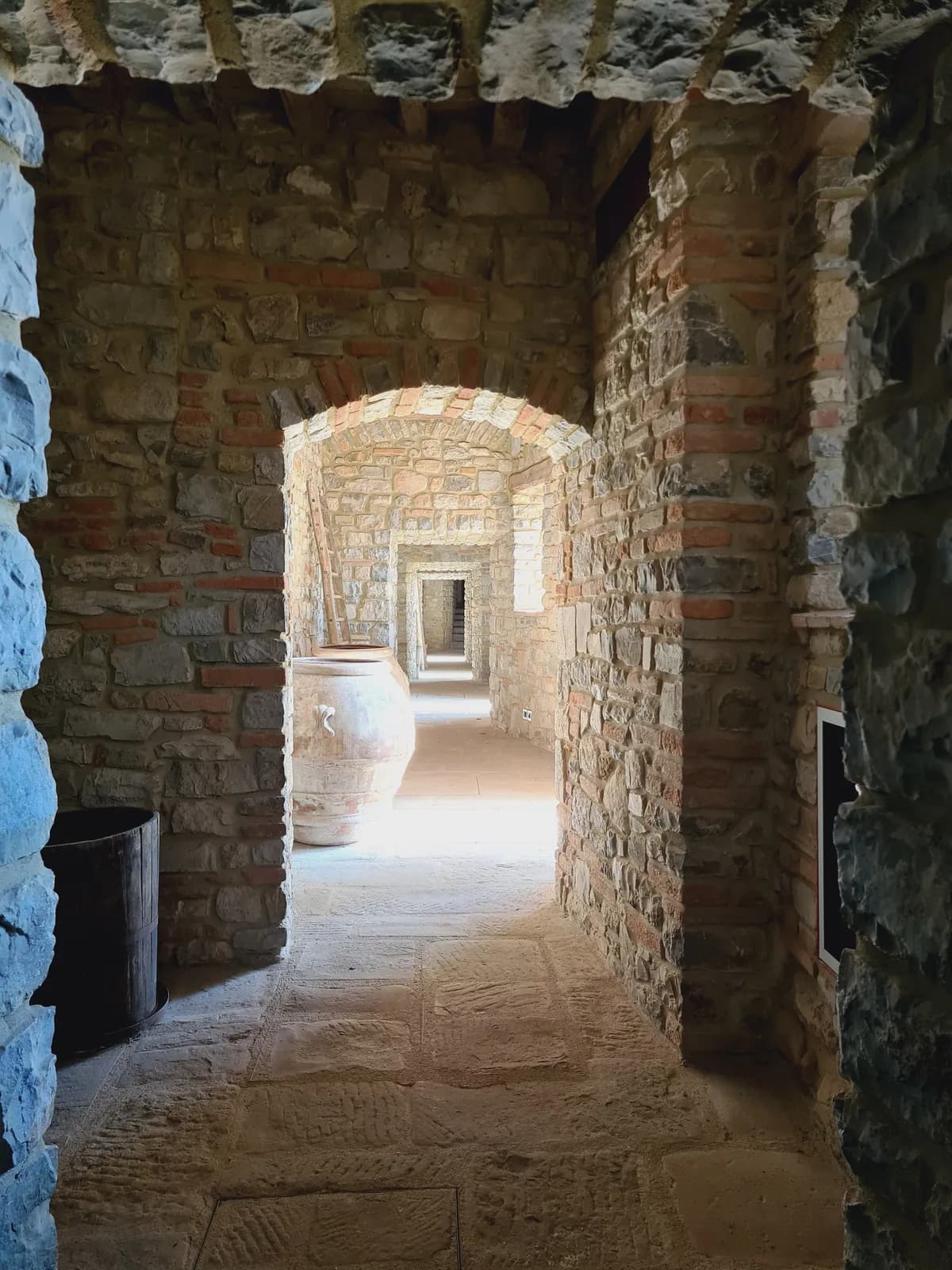 La SPA scavata nel castello del Principato di Parrano