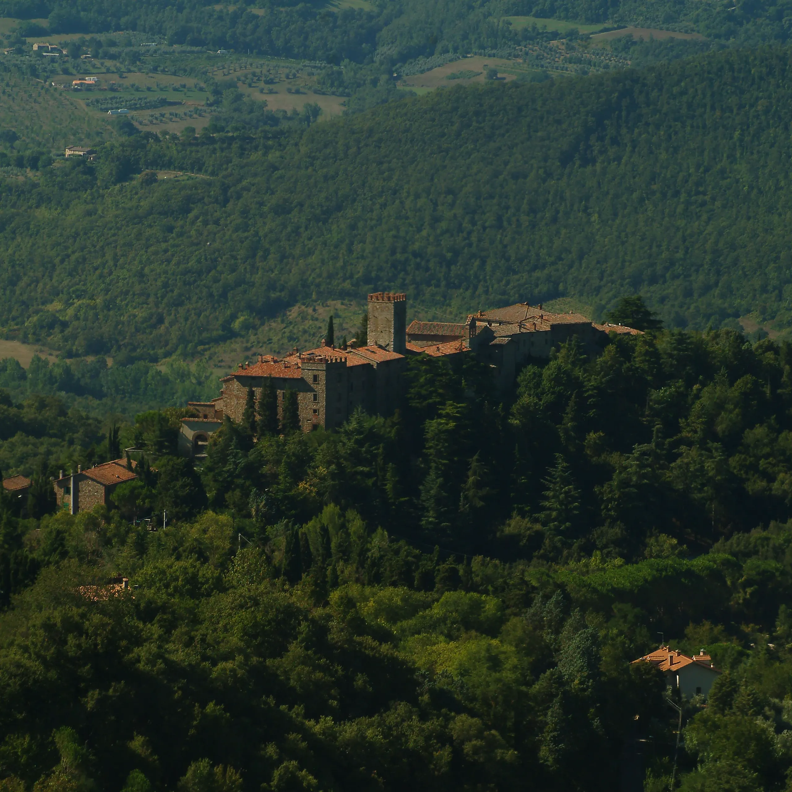 Camera storica nel castello di Parrano